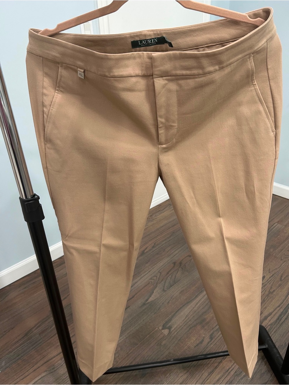 Lauren Ralph Lauren Khaki Ankle -Leg work pants